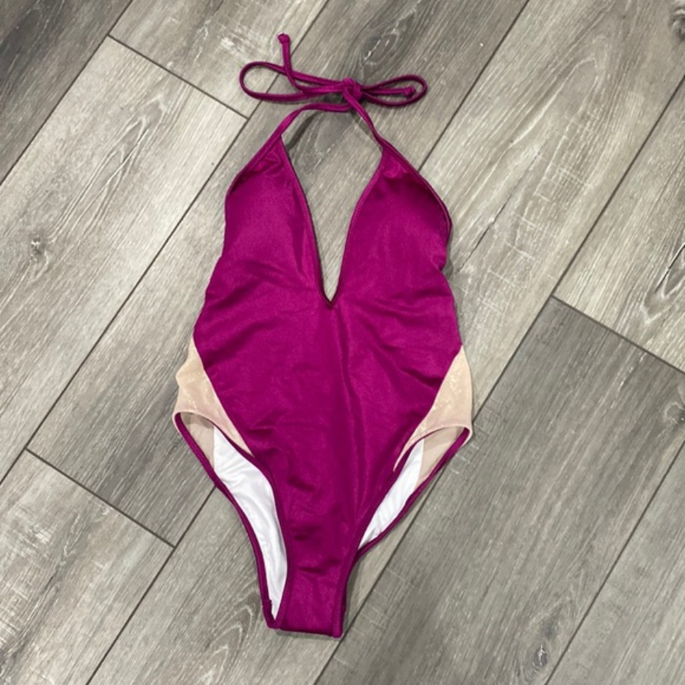 NWOT! Pink by Victoria Secret‎ Magenta One Piece